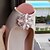 baratos Acessórios de Sapatos-2 Peças Plástico Acessórios Decorativos Mulheres Verão Casamento / Casual / Férias Branco / Rosa claro