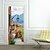 cheap Door Stickers-Landscape Wall Stickers 3D Wall Stickers Door Stickers, Vinyl Home Decoration Wall Decal Wall Decoration 1 set