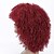 levne Syntetické trendy paruky-Syntetické paruky Volný Rovné, bláznivé Rovné, bláznivé Kinky Curly Paruka Střední Červená Umělé vlasy Dámské Afroamerická paruka Červená