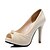 cheap Women&#039;s Heels-Women&#039;s Heels Spring / Summer Stiletto Heel Peep Toe Club Shoes Formal Shoes Wedding Dress Party &amp; Evening Bowknot Leatherette Black / Pink / Beige