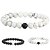 cheap Bracelets-Agate Charm Bracelet - Fashion Bracelet White / Black For Gift