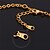 preiswerte Halsketten-Damen Anhänger Halskette Medaillon Halskette Liebe damas Modisch Kupfer vergoldet Golden Modische Halsketten Schmuck Für Normal Alltag