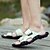 cheap Men&#039;s Sandals-Men&#039;s Shoes PU Spring Summer Comfort Sandals Beading for Casual Black Beige Blue
