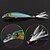 ieftine Momeli &amp; Muște de Pescuit-10 pcs Δόλωμα Plevușcă natural Ochi 3D Scufundare Bass Păstrăv Ştiucă Pescuit mare Aruncare Momeală Pescuit la Copcă