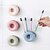 cheap Bathroom Gadgets-Modern Life Buoy Type Polypropylene Wall Brush Rack (Random Colors)