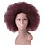 Χαμηλού Κόστους Συνθετικές Trendy Περούκες-Συνθετικές Περούκες Σγουρά Afro Σγουρά Άφρο Περούκα Μακρύ Μαύρο Μπεζ Σκούρο Καφέ Κόκκινο Συνθετικά μαλλιά Γυναικεία Φυσική γραμμή των μαλλιών Περούκα αφροαμερικανικό στυλ Κόκκινο Μαύρο Καφέ