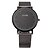 voordelige Trendy Horloge-Heren Polshorloge Zwart 30 m Chronograaf Analoog Dames Luxe Vintage Modieus minimalistische - Zwart / Roestvrij staal