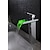 preiswerte Klassisch-Waschbecken Wasserhahn - Wasserfall Chrom Centerset Einhand-Einloch-Badarmaturen / Messing