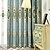 cheap Curtains Drapes-Custom Made Eco-friendly Curtains Drapes Two Panels / Embroidery / Bedroom