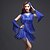 cheap Latin Dancewear-Latin Dance Dresses Women&#039;s Performance Spandex Crystals / Rhinestones Tassel Sleeveless Natural Dress
