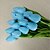 رخيصةأون زهور اصطناعية-زهور الأقحوان الاصطناعي 10 فرع زهرة الزنبق الحديثة منضدية النمط