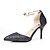 cheap Women&#039;s Heels-Women&#039;s Shoes PU Summer Comfort Sandals Walking Shoes Low Heel Pointed Toe Gold / Black / Silver