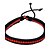 baratos Pulseira-Mulheres Pele Pulseiras de couro - Amizade Hip-Hop Fashion Rock Punk Formato Circular Vermelho Pulseiras Para Presentes de Natal