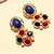 cheap Earrings-Women&#039;s Cubic Zirconia Drop Earrings Ladies Vintage Fashion Cubic Zirconia Gold Plated Earrings Jewelry Screen Color For Daily