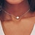 cheap Necklaces-Women&#039;s Pendant Necklace Single Strand Floating Dainty Ladies Simple Basic Imitation Pearl Alloy Gold Silver Necklace Jewelry For Wedding Party Special Occasion Birthday Congratulations Gift