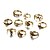 cheap Rings-Ring Set Gold Silver Alloy Ladies Unusual Unique Design / Women&#039;s