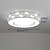 cheap Ceiling Lights-Flush Mount Ambient Light Painted Finishes Metal Acrylic LED 110-120V / 220-240V Warm White / White LED Light Source Included / LED Integrated