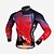 ieftine Seturi de îmbrăcăminte pentru bărbați-Realtoo Bărbați Manșon Lung Jerseu Cycling cu Mâneci Iarnă Lycra Poliester Bicicletă Costume Respirabil 3D Pad Uscare rapidă Rezistent la Ultraviolete Înapoi de buzunar Sport Clasic Ciclism montan