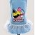 abordables Vêtements pour chiens-Chien Robe Princesse Style Mignon Décontracté / Quotidien Mode Vêtements pour Chien Bleu Rose Costume Coton XS S M L XL