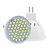 cheap LED Spot Lights-3W GU10 LED Spotlight MR16 48 LEDs SMD 2835 Decorative Warm White Cold White 250lm 3000/6500K AC 220-240V