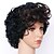 cheap Synthetic Trendy Wigs-Synthetic Wig Curly Curly Wig Short Natural Black Synthetic Hair Women&#039;s Ombre Hair Black Brown