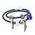 cheap Bracelets-Women&#039;s Charm Bracelet Ladies Friendship Fashion Alloy Bracelet Jewelry Blue For Anniversary Gift Valentine