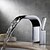 cheap Classical-Bathroom Sink Faucet - Thermostatic / Waterfall / Widespread Chrome Deck Mounted One Hole / Single Handle One HoleBath Taps