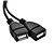 baratos Cabos USB-Cwxuan USB 2.0 para USB 2.0 0.3m (1 pé)
