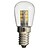 Недорогие Круглые светодиодные лампы-hkv® led bulb e14 1w 2835smd 24led glass shade 360-градусный угол освещения теплый холодный белый для швейной машины холодильник