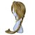 baratos Peruca para Fantasia-Synthetic Wig Cosplay Wig Straight Straight Wig Blonde Long Very Long Blonde Synthetic Hair Women&#039;s Braided Wig African Braids Blonde hairjoy