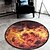 cheap Living Room &amp; Bedroom Rugs-Modern Area Rugs Polyester Floral Round