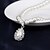 ieftine Seturi de Bijuterii-Pentru femei Colier / cercei Picătură Modă Euramerican Perle Ștras cercei Bijuterii Alb Pentru Petrecere Nuntă Aniversare Cadou Zilnic Logodnă
