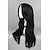 abordables Perruques de déguisement-Perruque de cosplay Perruque Synthétique Perruques de Déguisement Droit Droite Perruque Moyen Noir Cheveux Synthétiques Femme Noir