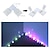 cheap Lamp Bases &amp; Connectors-LED Strip Connector and Mount Bracket 5050 RGB Strip Light Connector L Shape Solderless Snap Down 4 Conductor LED RGB Connector for Right Angle Cor
