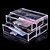 cheap Jewelry &amp; Cosmetic Storage-Textile / Plastic Storage Boxes / Drawers / Dresser Organizers Oval Plastic / Travel Home Organization Storage 1pc