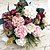 abordables Fleurs de mariage-Fleurs de mariage Rond Roses Bouquets La Fête / soirée Satin