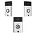 cheap Doorbell Systems-H6 Wireless Voice Intercom Doorbelll 300M Chime Doorbell Support Two-Way Voice with 1 Outdoor and 2 Indoor