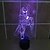 baratos Luzes inteligentes-homem de Ferro 3 d projecção lâmpada toque lâmpada de luz conduzida visuais acrílico