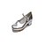 cheap Tap Shoes-Women&#039;s Tap Shoes Patent Leather Buckle Heel Bow(s) Low Heel Non Customizable Dance Shoes Silver / Indoor