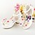 abordables Chaussures filles-Fille Confort / Nouveauté / Chaussures de Demoiselle d&#039;Honneur Fille Paillette / Similicuir Chaussures de mariage Marche Noeud / Boucle Blanche / Rose Eté / Automne / Mariage / Soirée &amp; Evénement