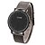 abordables Montres Tendance-Homme Montre Noir 30 m Chronographe Analogique dames Luxe Rétro Vintage Mode Minimaliste - Noir / Acier Inoxydable