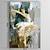 levne Motivy postav-Hang-malované olejomalba Ručně malované - Lidé Moderní Obsahovat vnitřní rám / Válcované plátno
