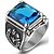 cheap Rings-Band Ring Statement Ring For Men&#039;s Christmas Gifts Party Wedding Acrylic Titanium Steel Solitaire Emerald Cut / Special Occasion / Anniversary / Birthday / Congratulations / Thank You