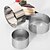 cheap Bakeware-1 set Stainless Steel Eco-friendly Nonstick Holiday For Cake Mold Bakeware tools