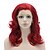 cheap Synthetic Lace Wigs-Synthetic Lace Front Wig Loose Wave Loose Wave Lace Front Wig Medium Length Red Synthetic Hair Women&#039;s Natural Hairline Red