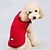 Χαμηλού Κόστους Ρούχα για σκύλους-Γάτα Σκύλος Πουλόβερ Ρούχα κουταβιών Μονόχρωμο Διατηρείτε Ζεστό Χειμώνας Ρούχα για σκύλους Ρούχα κουταβιών Στολές για σκύλους Κόκκινο Μπλε Στολές για κορίτσι και αγόρι σκυλί Βαμβάκι XXS XS Τ M