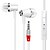 cheap Headphones &amp; Earphones-In Ear Wired Headphones Plastic Sport &amp; Fitness Earphone with Microphone / with Volume Control Headset