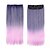 cheap Clip in Extensions-24 inches Long Straight Synthetic Hair Clip In Hair Extensions For Woman with 5 Clips