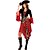 billige Karneval kostymer-Pirat / Film &amp; Tv Kostymer Cosplay Kostumer / Party-kostyme Sexy Uniformer Rød Terylene Cosplay-tilbehør Halloween / Karneval / Barnas Dag kostymer