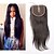 cheap Closure &amp; Frontal-SunnyQueen 4x4 Closure Straight / Classic Free Part / Middle Part / 3 Part French Lace Human Hair Daily